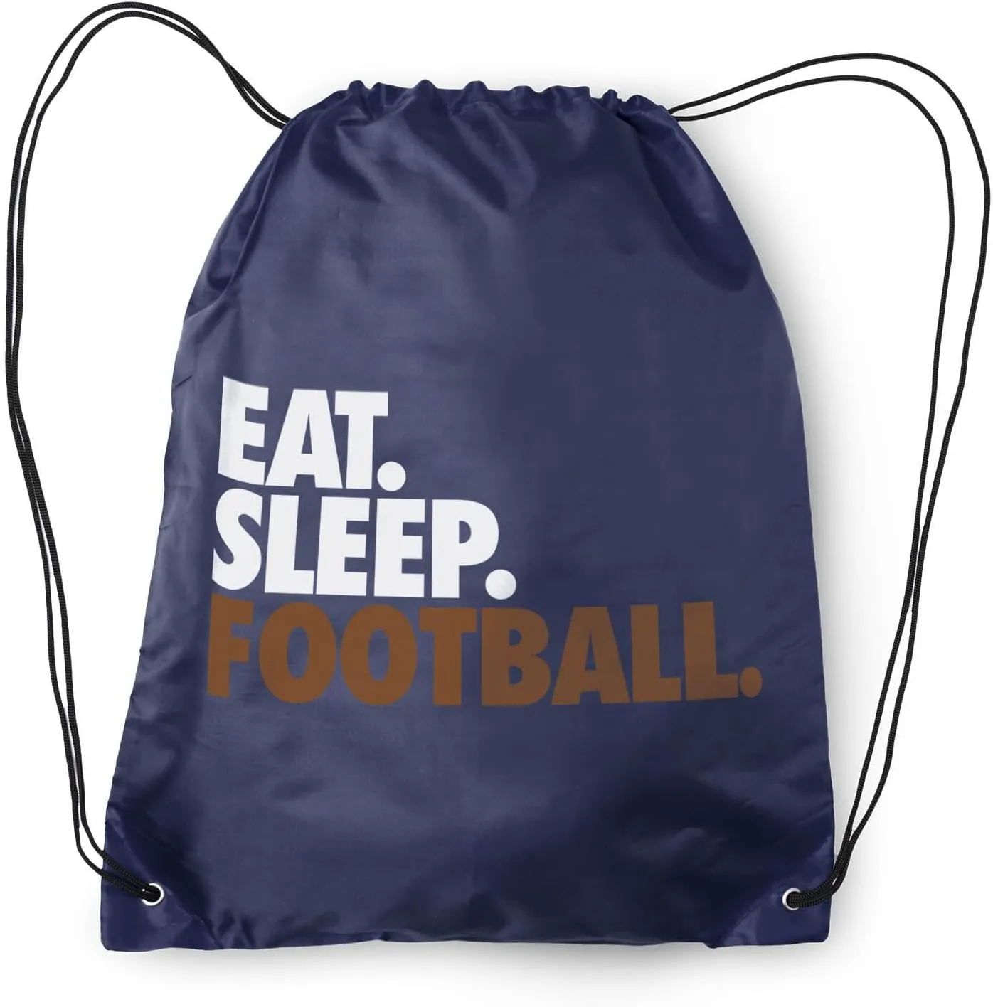 ChalkTalkSPORTS Football Sport Pack Cinch Sack | Eat Sleep Football