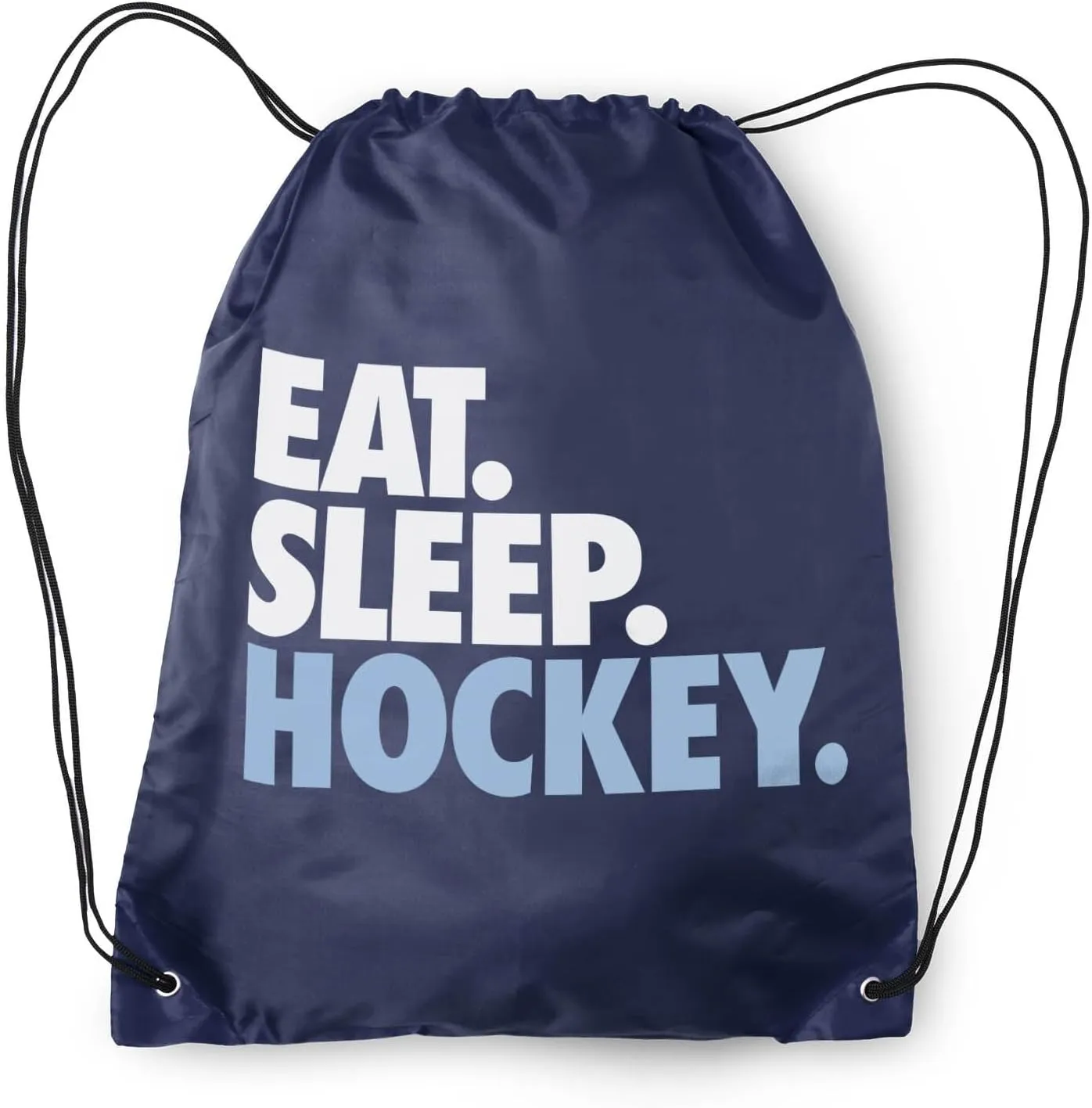 ChalkTalkSPORTS Hockey Sport Pack Cinch Sack | Eat Sleep Hockey