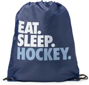 ChalkTalkSPORTS Hockey Sport Pack Cinch Sack | Eat Sleep Hockey