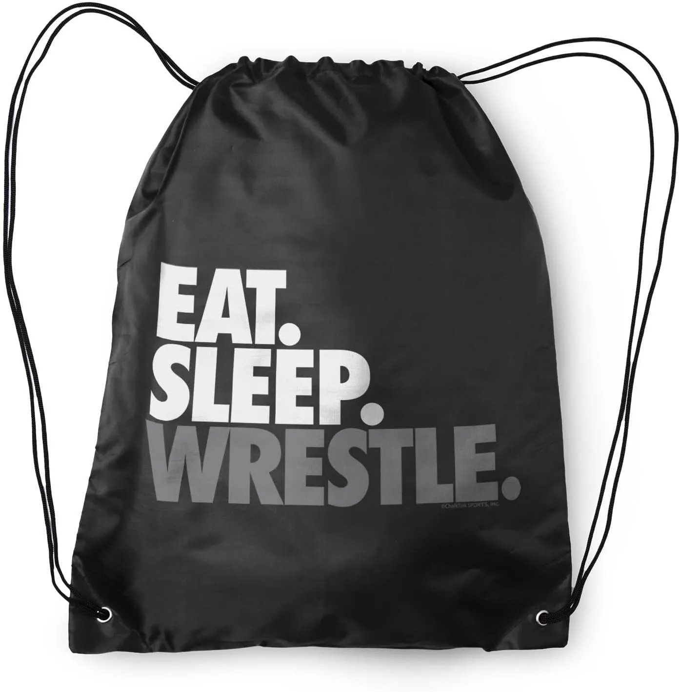 ChalkTalkSPORTS Wrestling Sport Pack Cinch Sack | Eat Sleep Wrestle