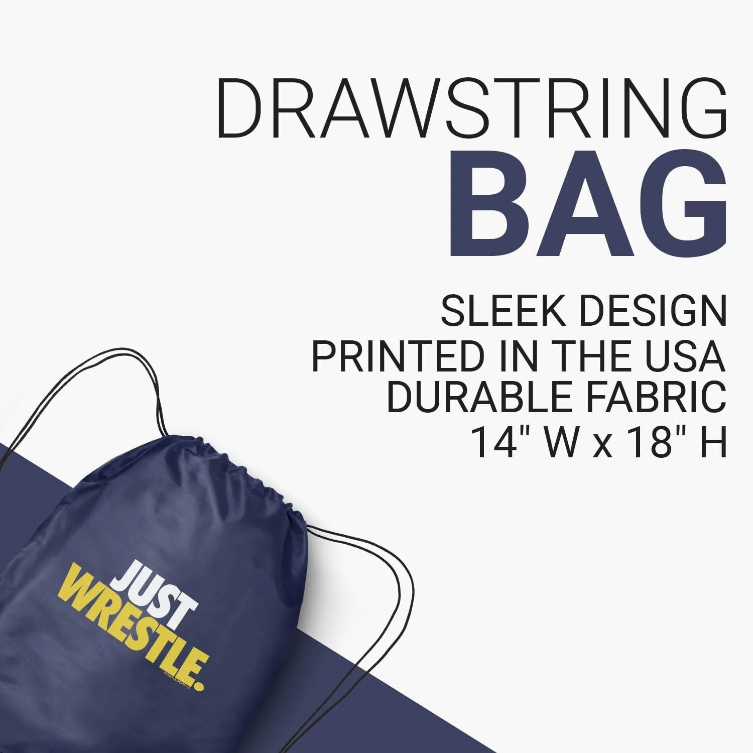 ChalkTalkSPORTS Wrestling Sport Pack Cinch Sack | Just Wrestle