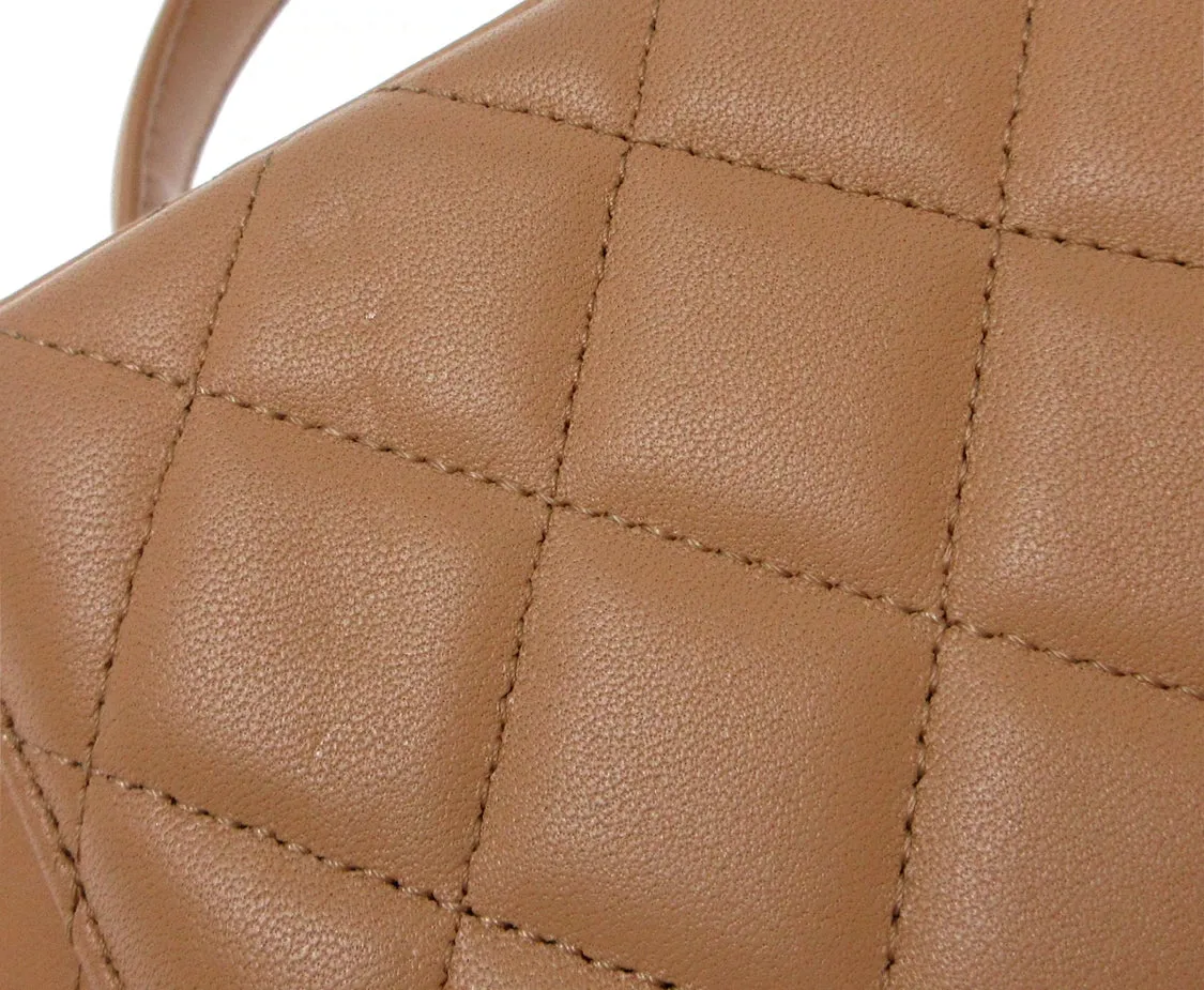 Chanel Vanity beige bag