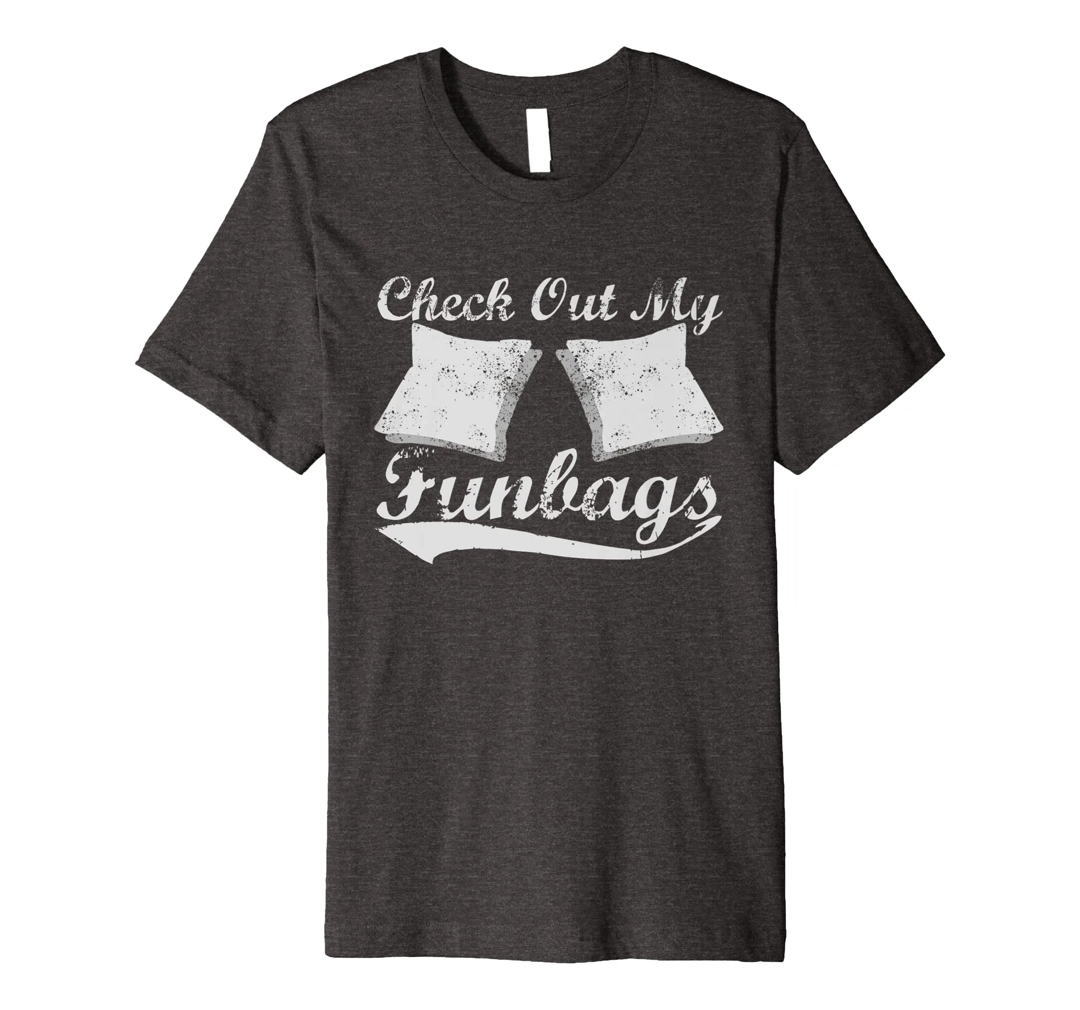 Check Out My Funbags Funny Cornhole T-Shirt