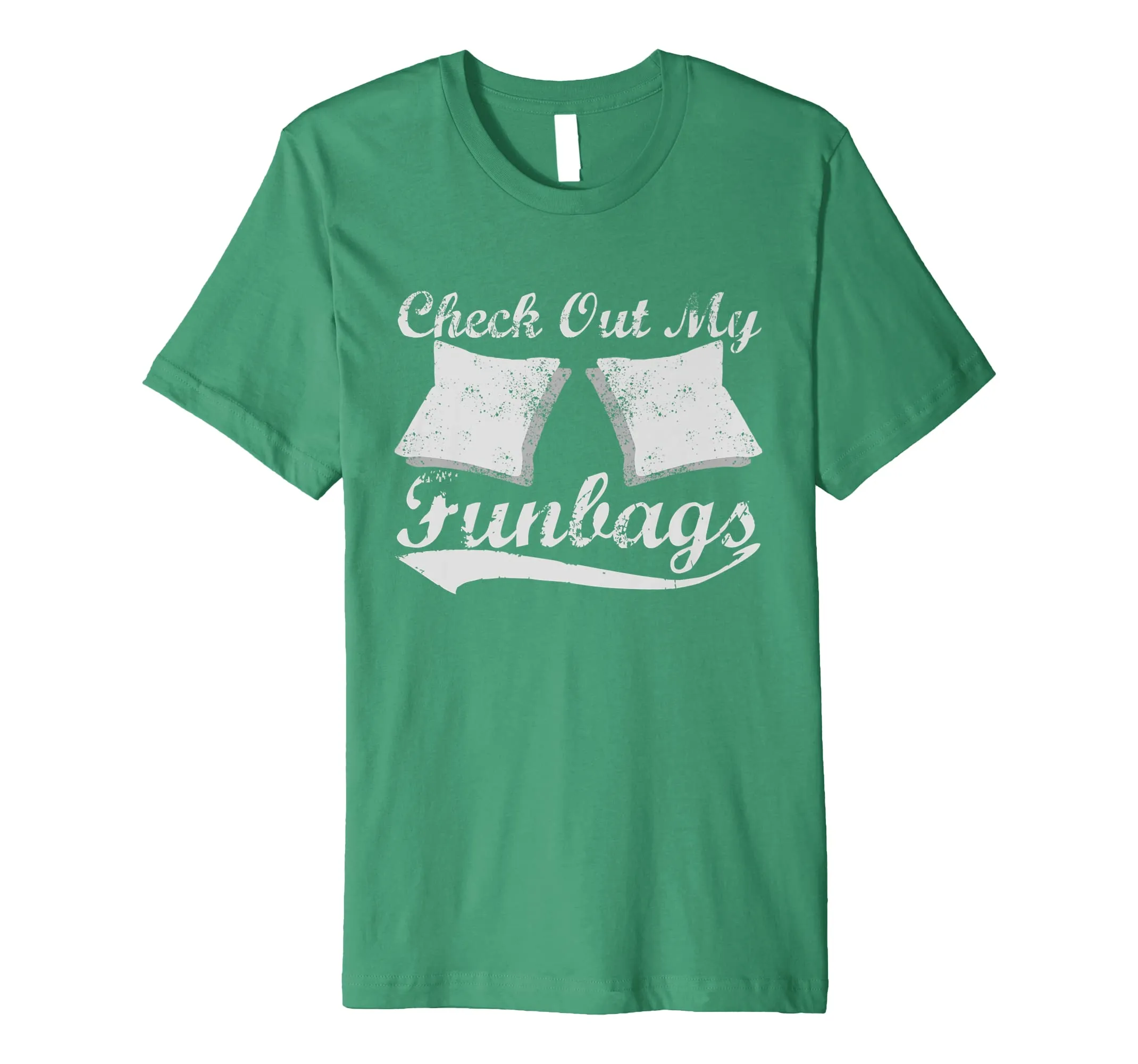 Check Out My Funbags Funny Cornhole T-Shirt