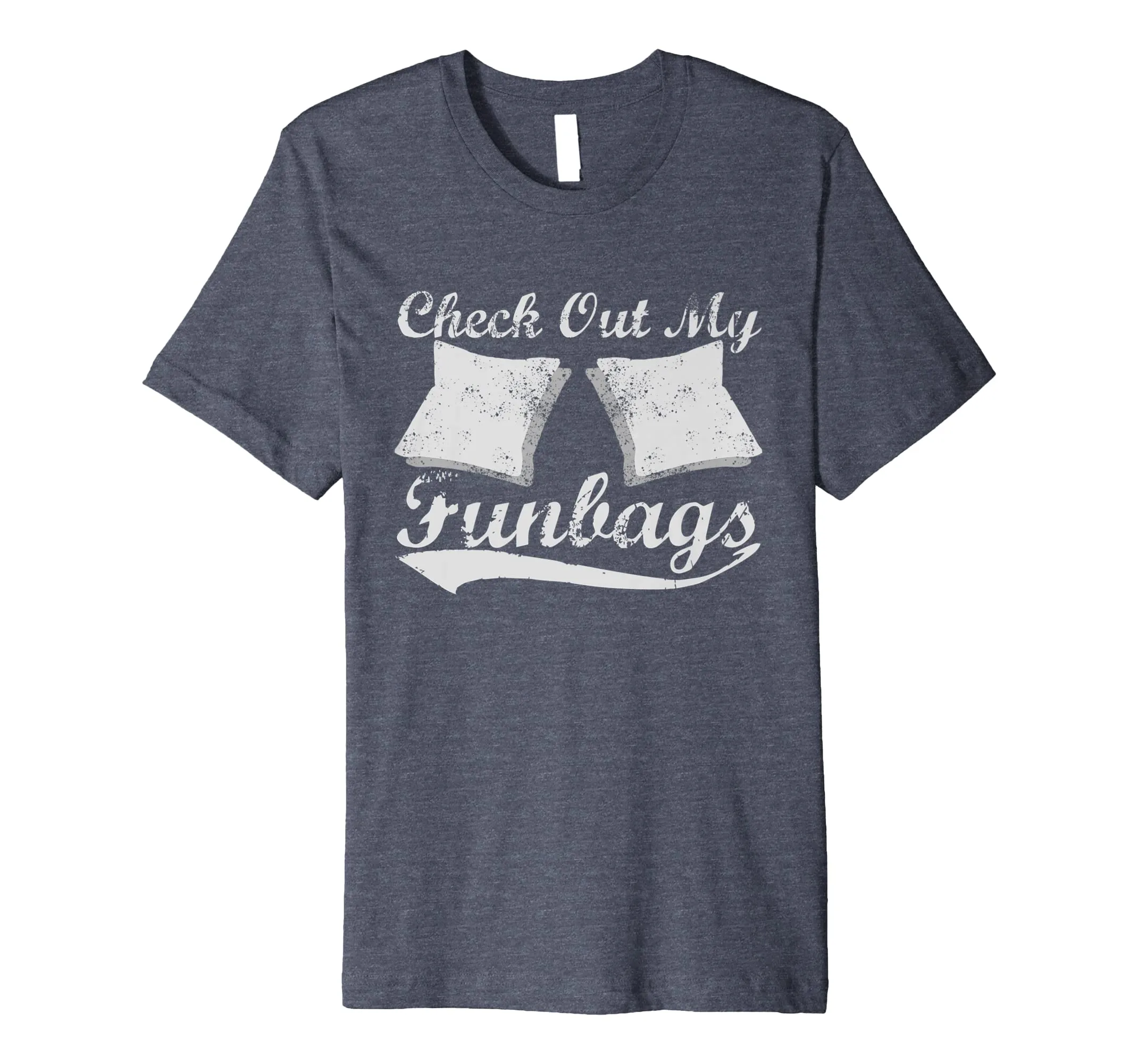 Check Out My Funbags Funny Cornhole T-Shirt
