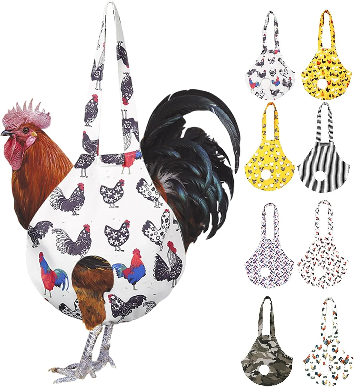 Chicken Carrying Bag Handbag for Chickens Outdoor Easy Controlling Handbag Chicken Holder Cartoon Pattern
