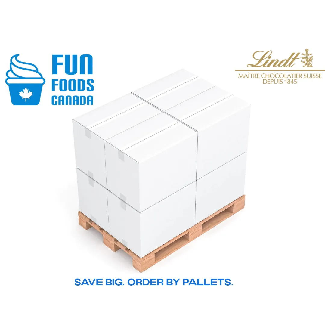 Chocolate Milk 37% Wafer - 2.5 KG Bag (Case 4 x 2.5KG Bags) - Lindt & Sprungl - Baking Mixes and Ingredients - Canadian Distribution