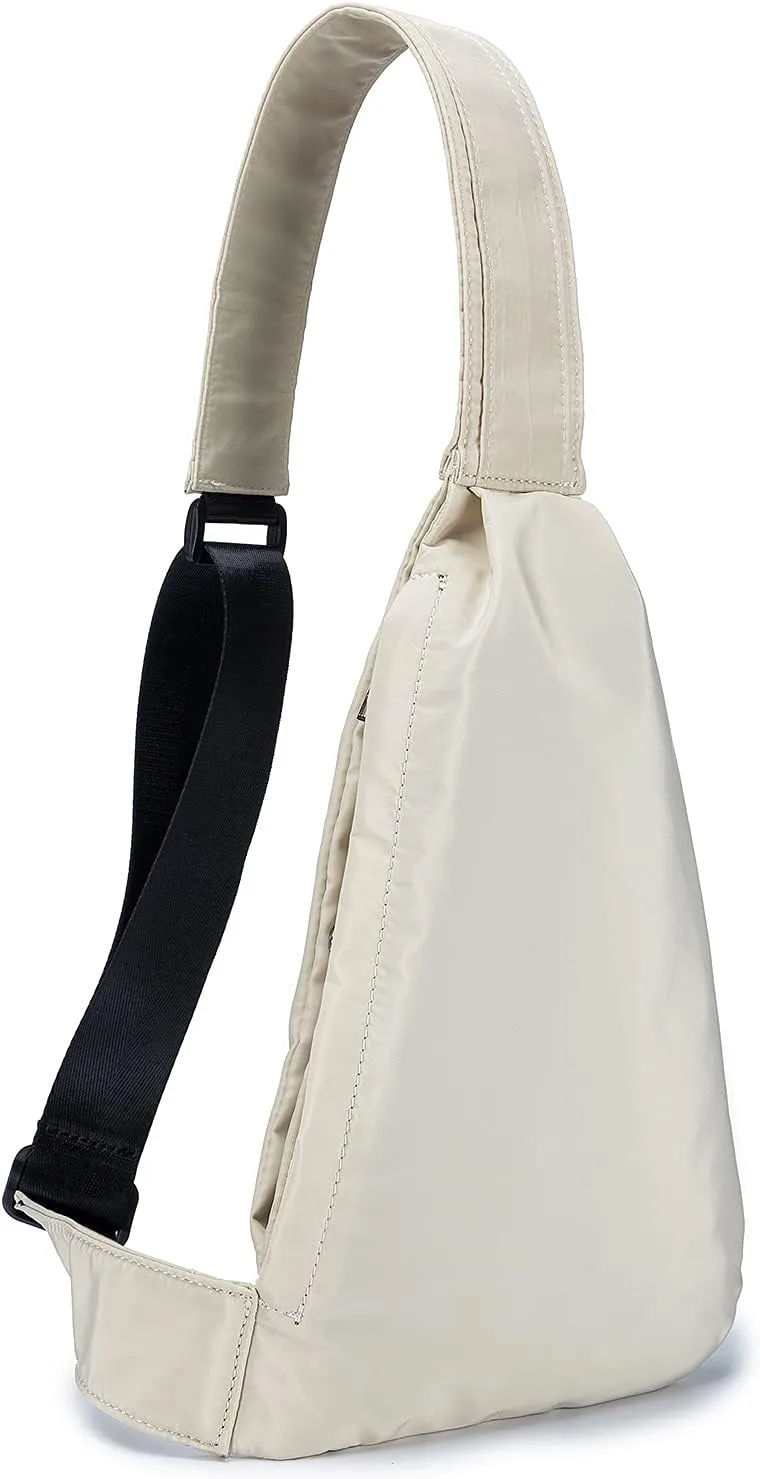 Clakllie Soft Crossbody Bags Waterproof Sling Bags for Travel Lightweight Shoulder Bag Casual Chest Bag Backpack