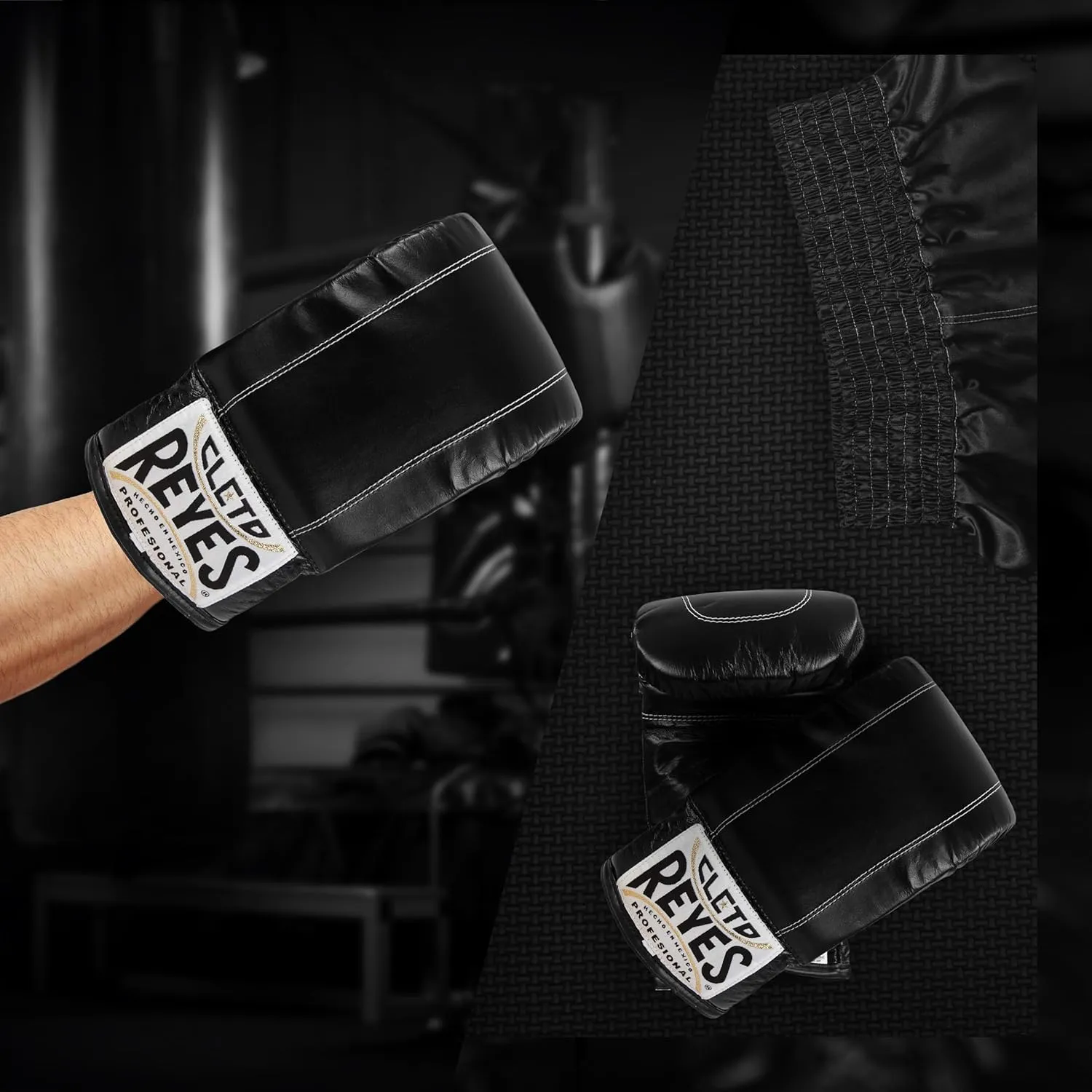 CLETO REYES Professional Boxing Bag Gloves for Men and Women, Training and Heavy Punching Bags, MMA, Kickboxing, Muay Thai, Elastic Cuff