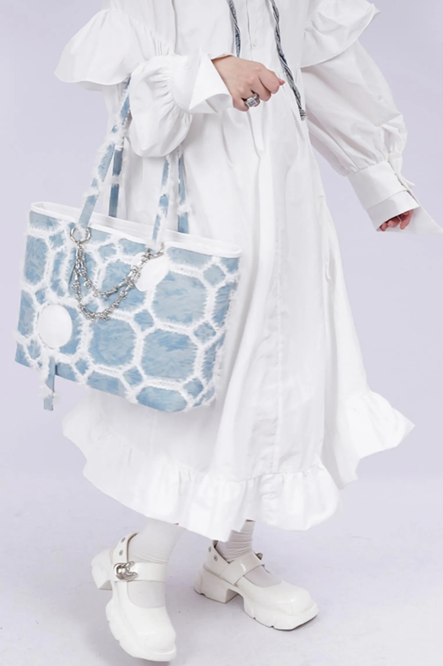 Color Clash Tote Bag