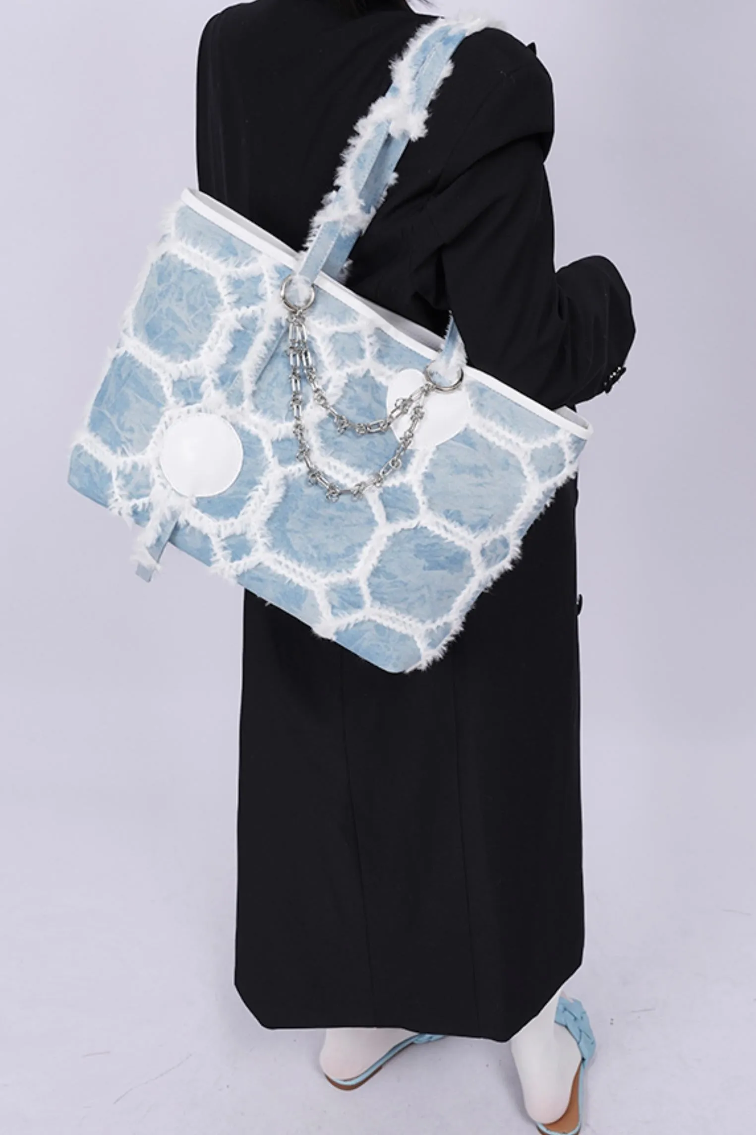 Color Clash Tote Bag