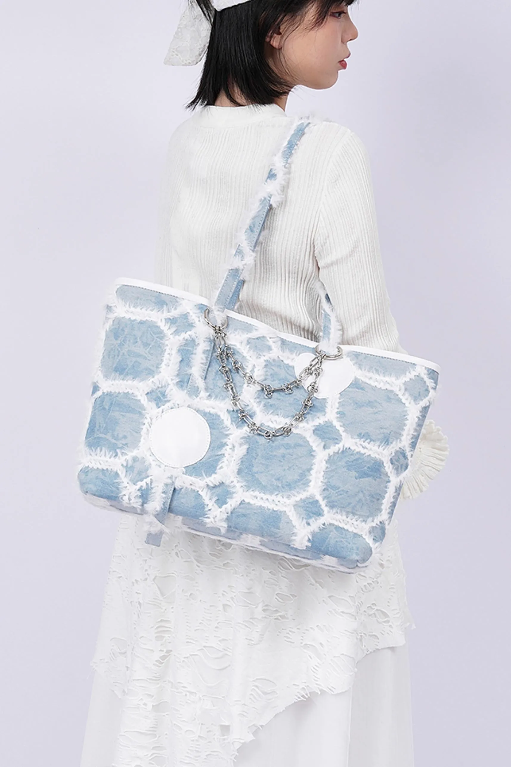 Color Clash Tote Bag