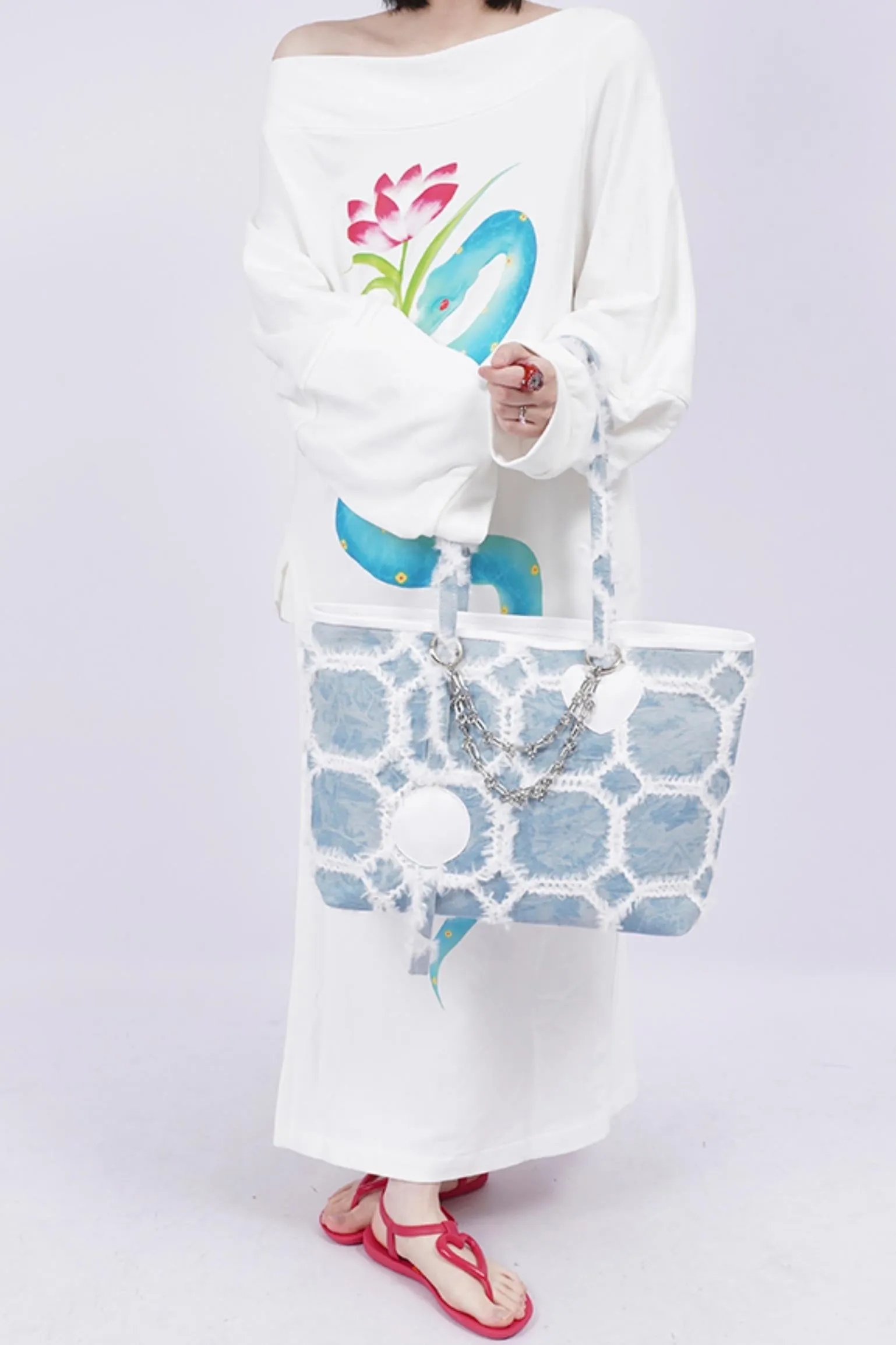 Color Clash Tote Bag