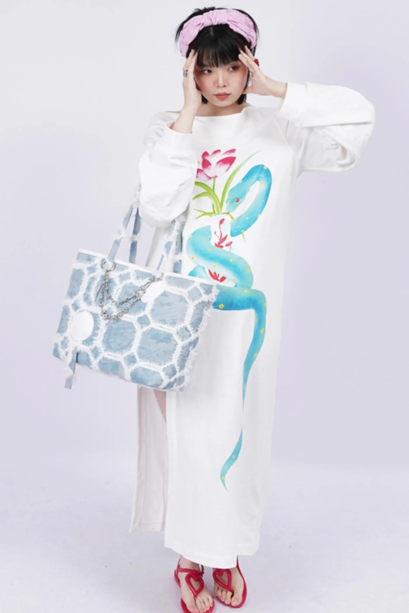 Color Clash Tote Bag