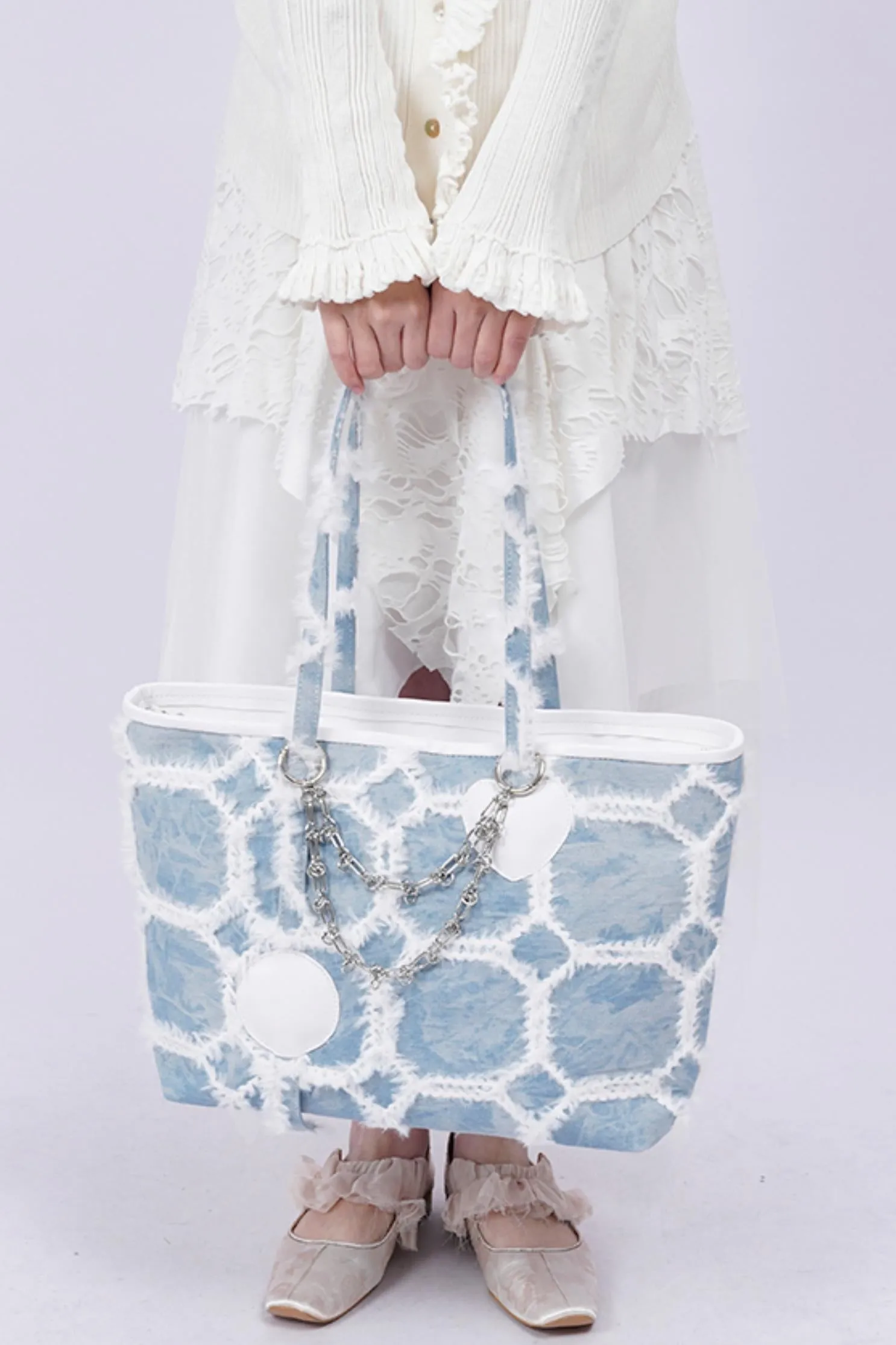 Color Clash Tote Bag