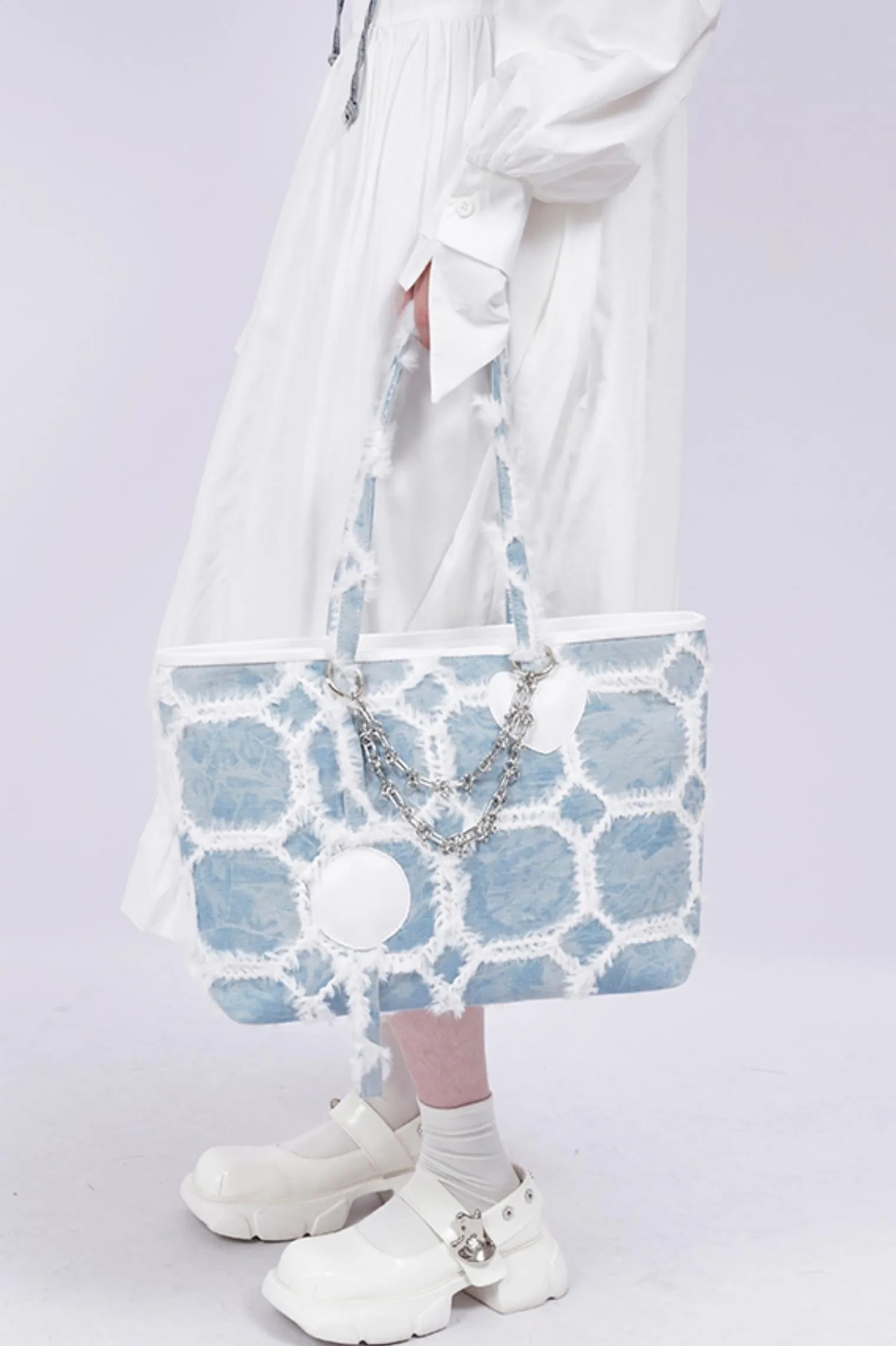 Color Clash Tote Bag