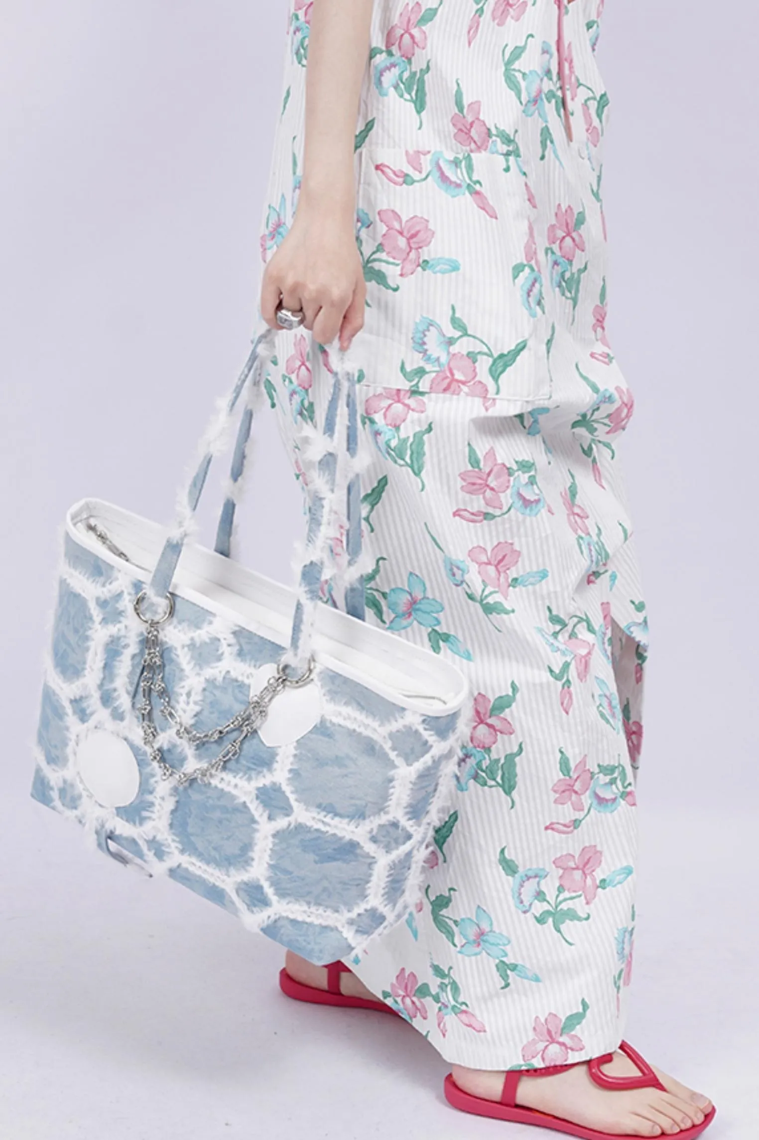 Color Clash Tote Bag