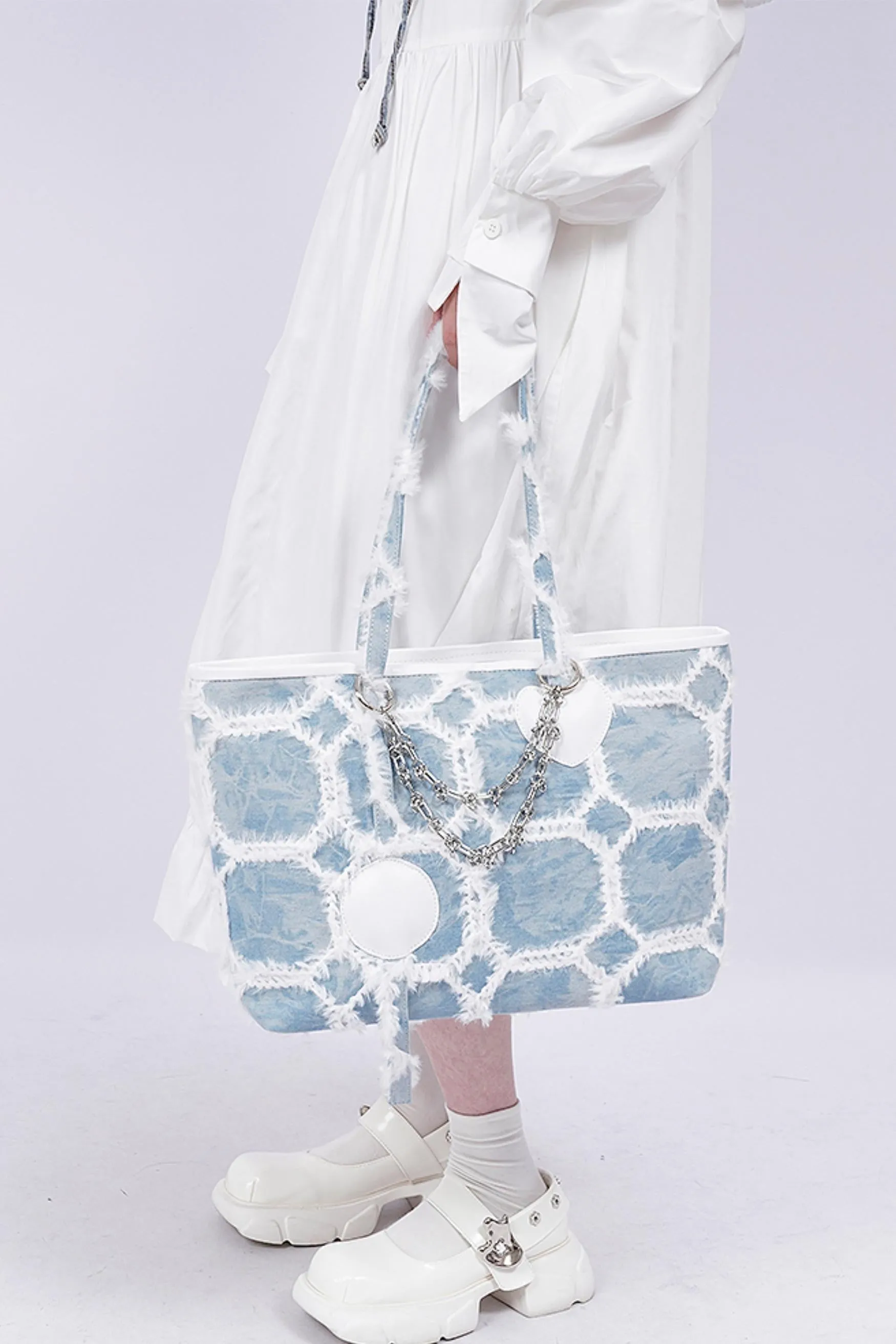 Color Clash Tote Bag