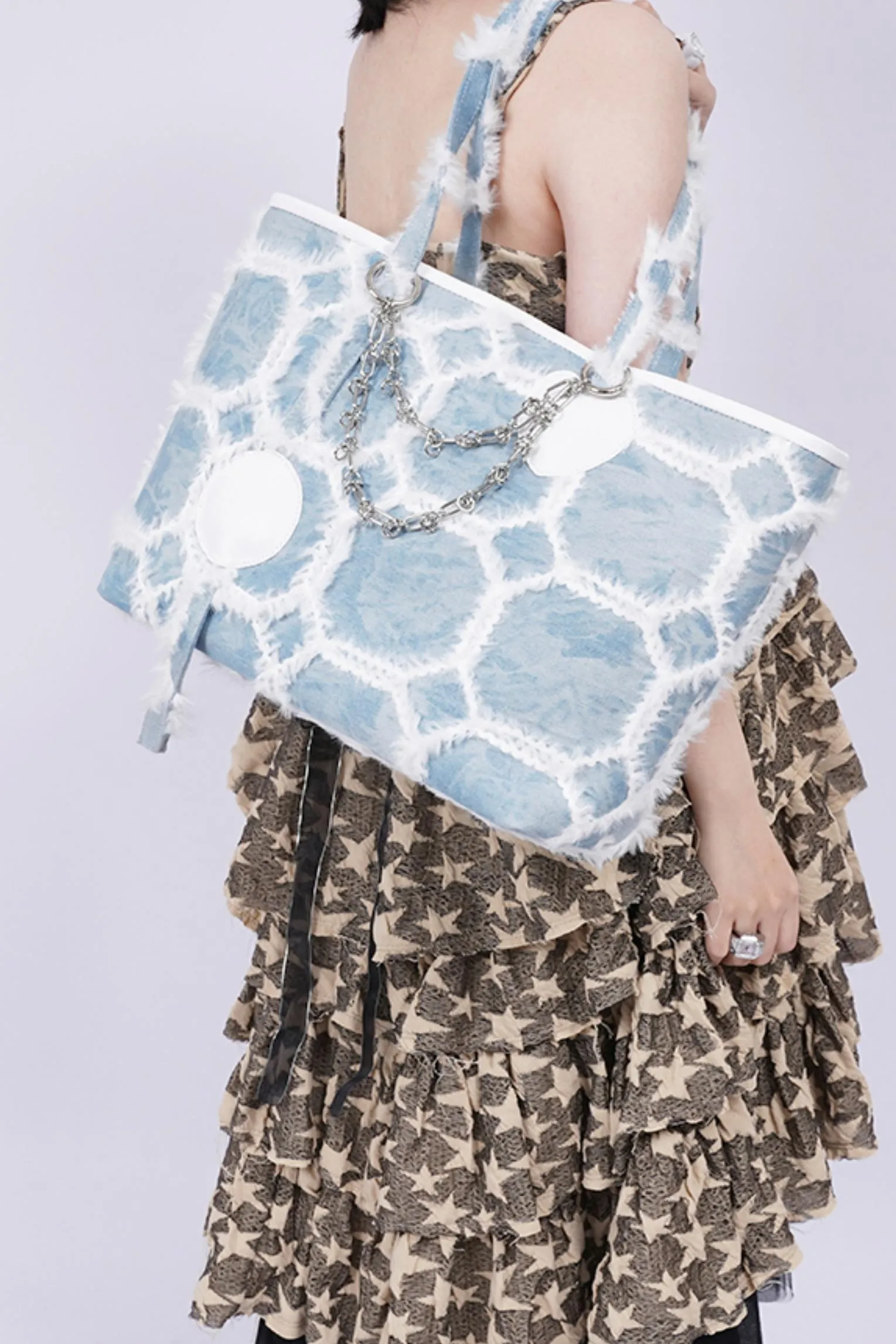 Color Clash Tote Bag