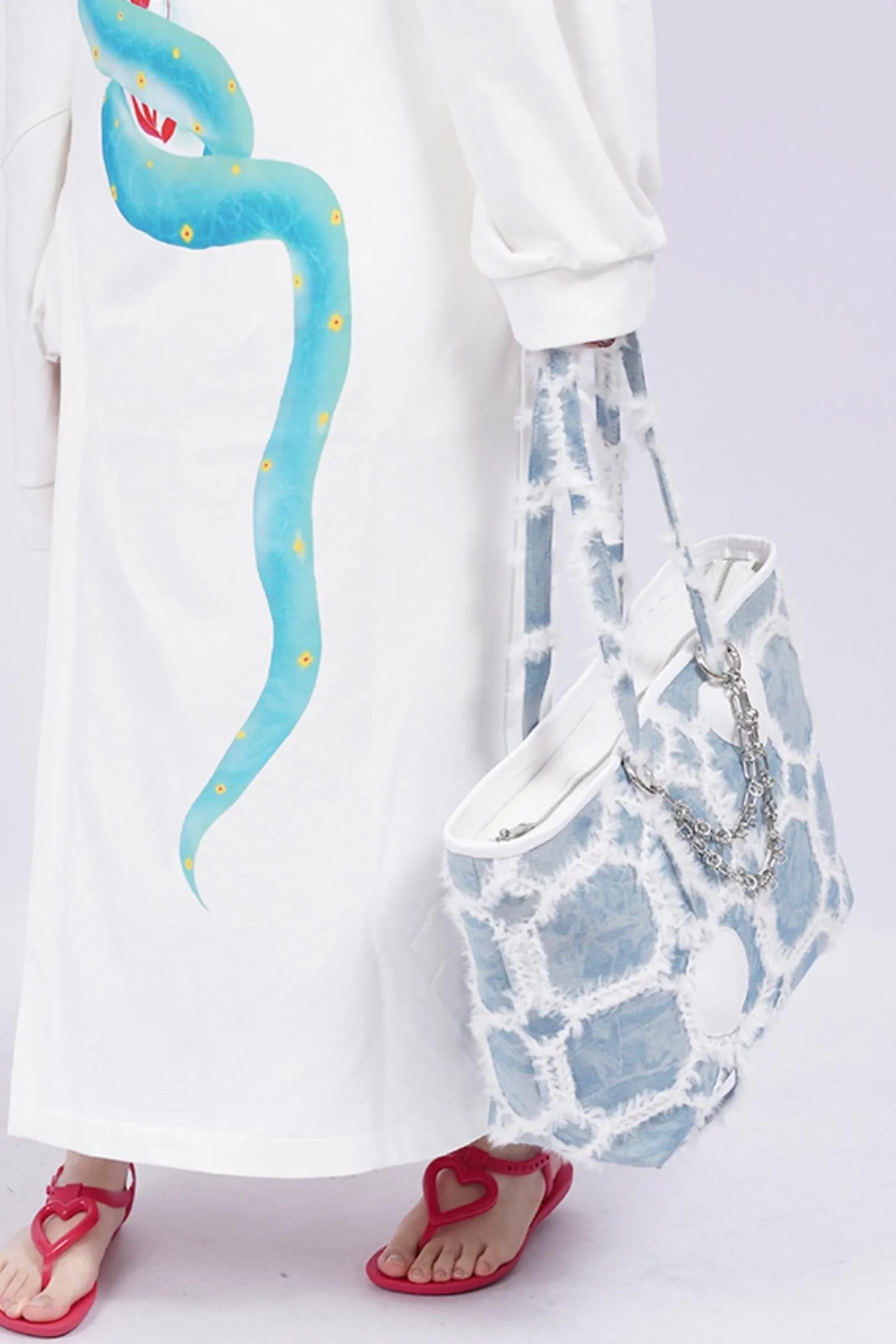 Color Clash Tote Bag