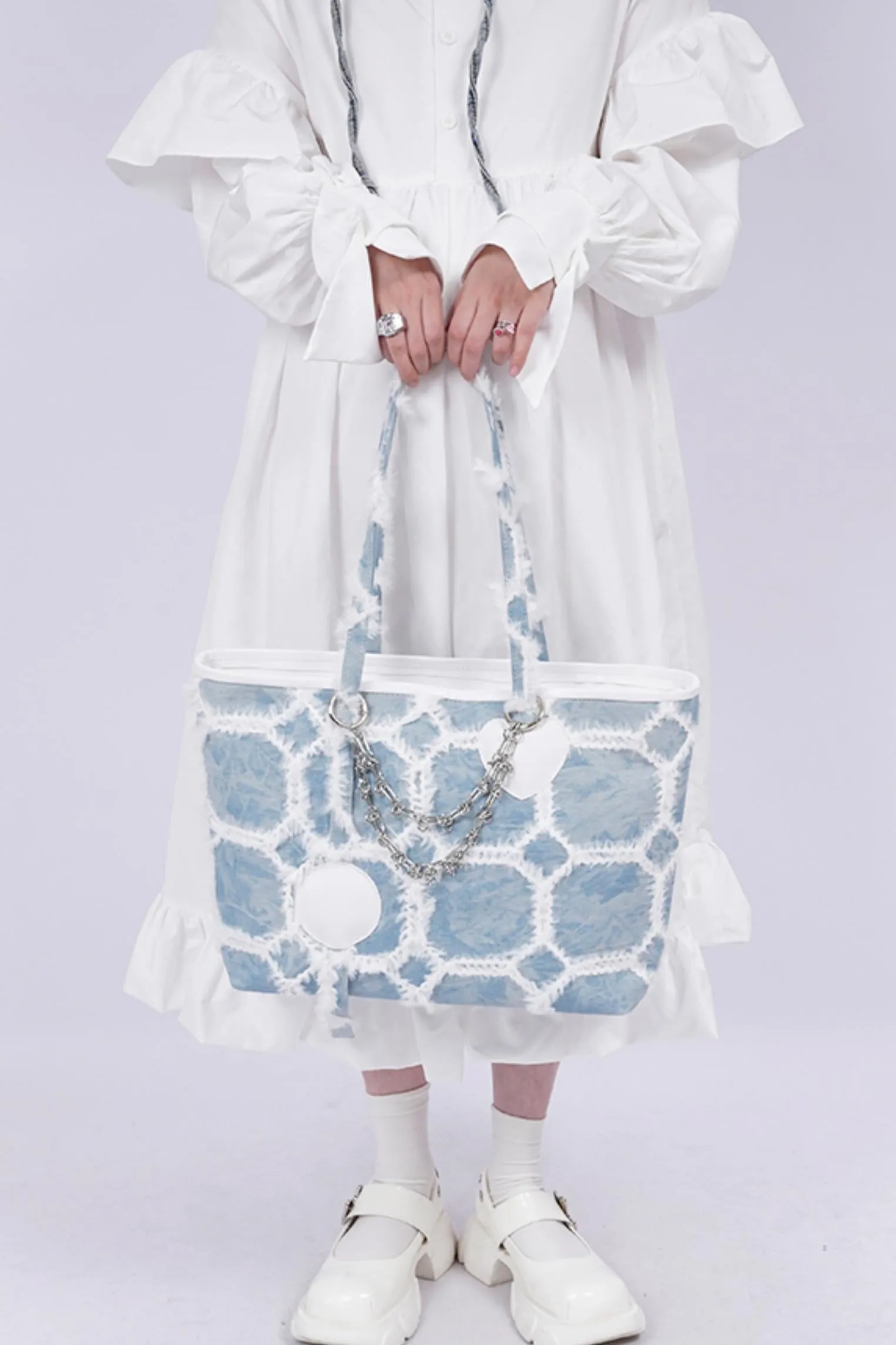 Color Clash Tote Bag