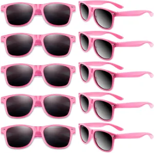 Colorful Party Sunglasses Bulk 20 Packs for Wedding Beach Summer Pool Party Supplies Goodie Bags Stuffers