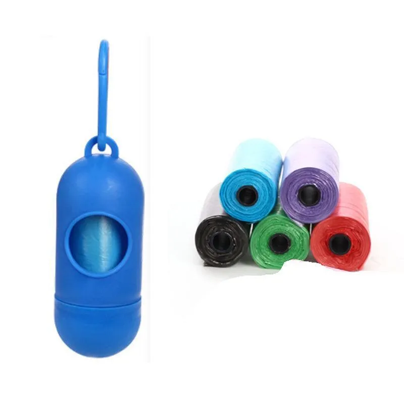 Colorful Pet Waste Cleanup Bags
