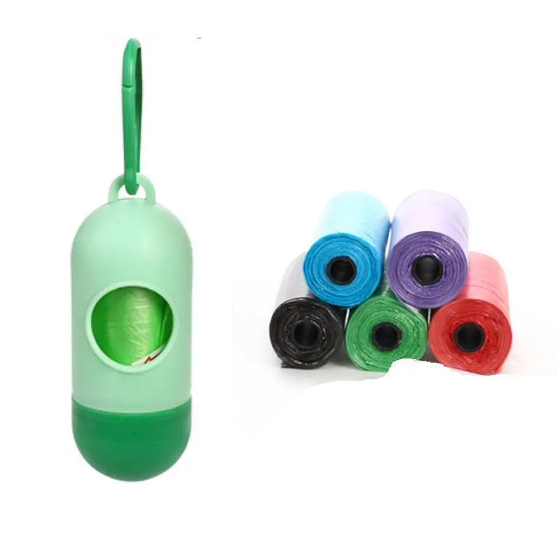 Colorful Pet Waste Cleanup Bags