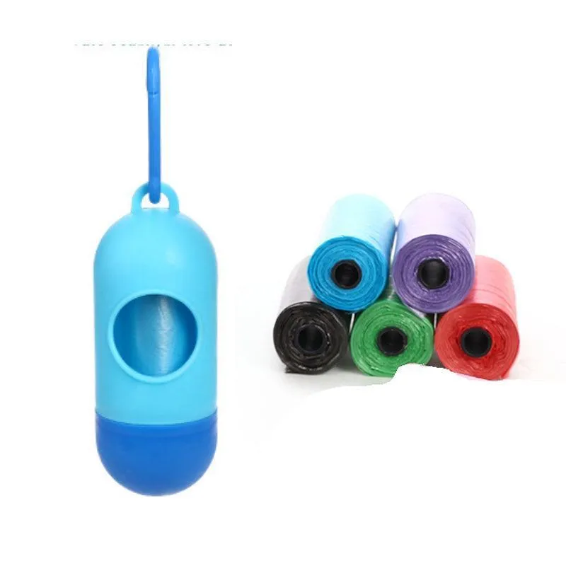 Colorful Pet Waste Cleanup Bags