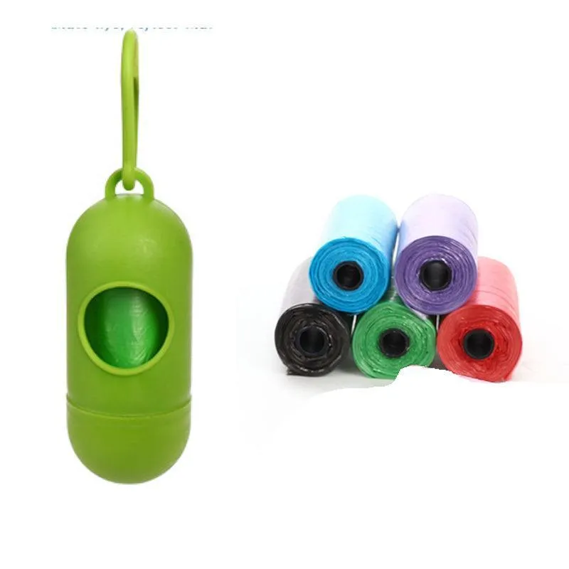 Colorful Pet Waste Cleanup Bags