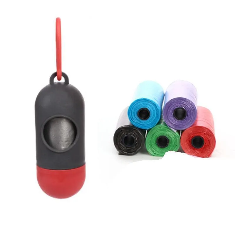 Colorful Pet Waste Cleanup Bags