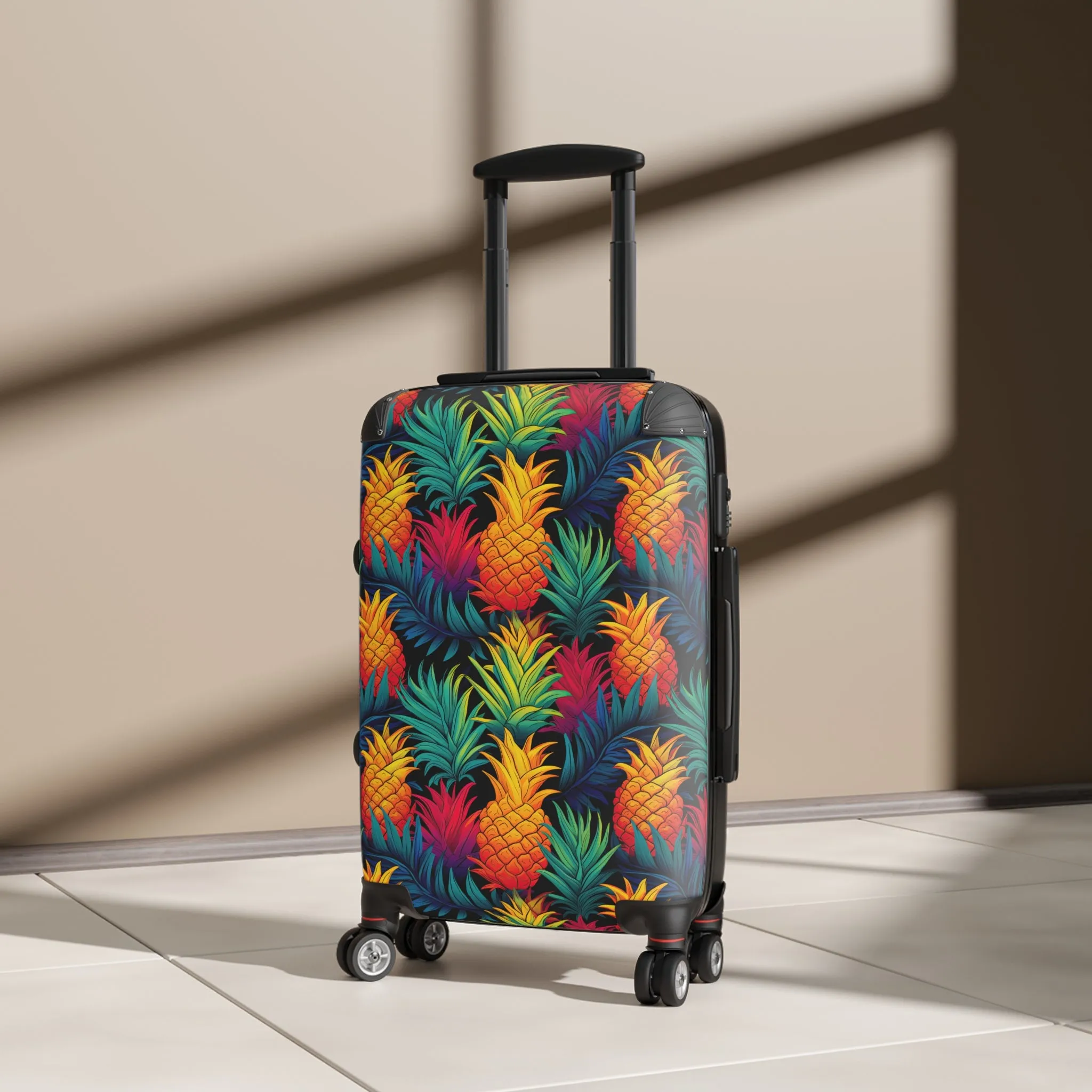 Colorful Pineapple Suitcase