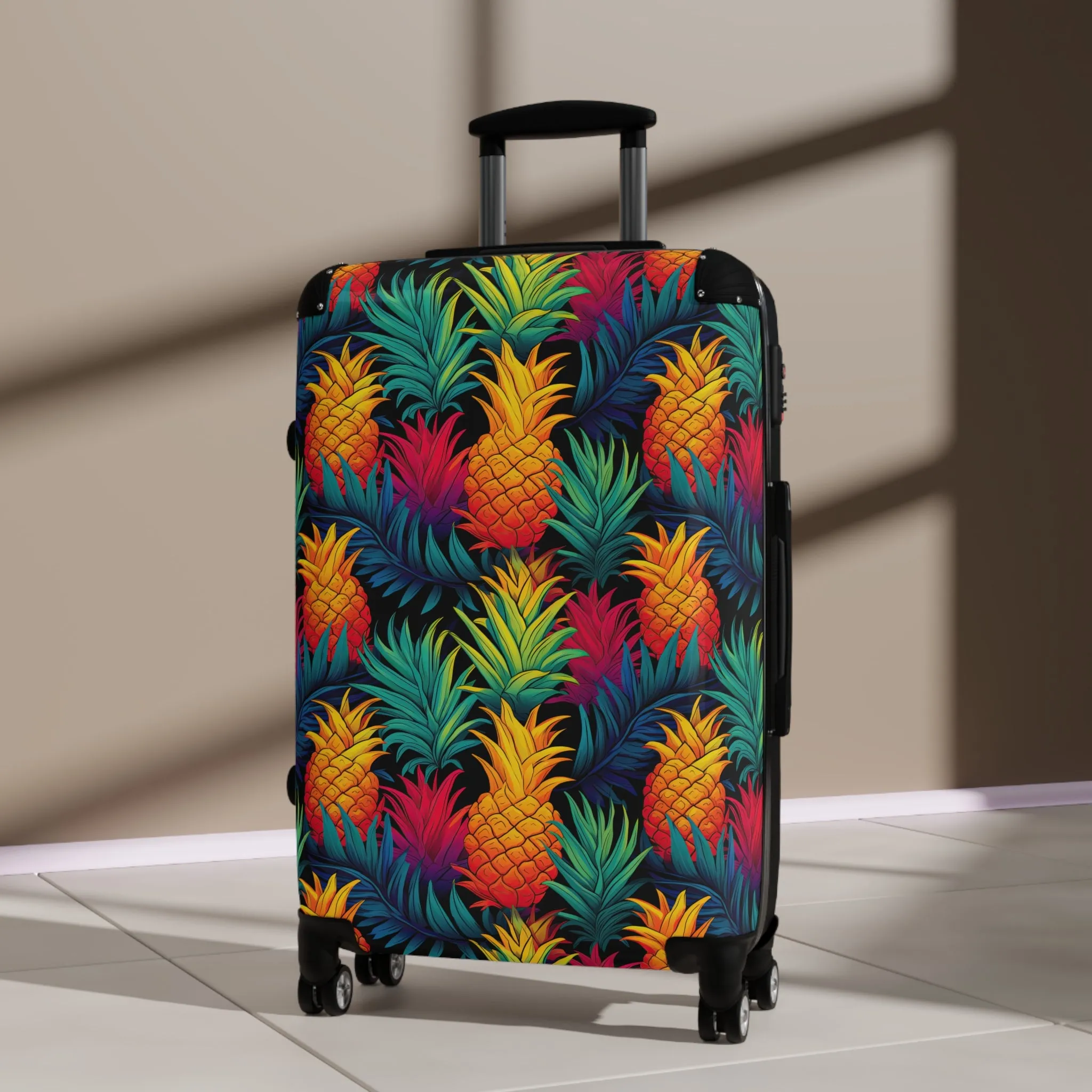 Colorful Pineapple Suitcase