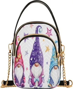 Crossbody Bags Crossbody Purse Chest Bag Golden Sun Moon Stars Boho for Women Trendy