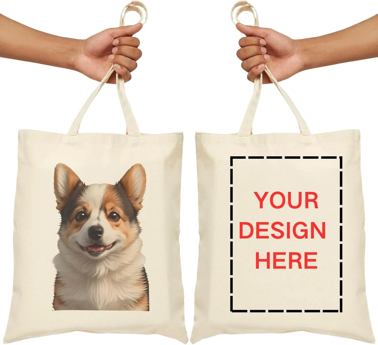 Custom Canvas Tote Bag Personalized Liberty Bags Customized Tote Bags for Women