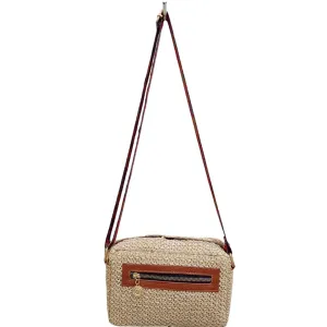 Daydream Dune Straw Look Sling Bag