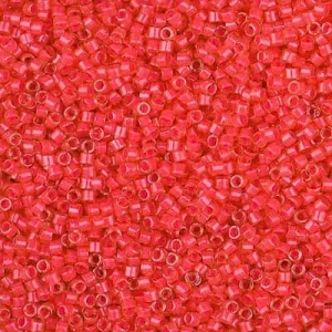 DB 2051, Luminous Poppy Red/Yellow ICL Luster - Miyuki Delica Beads - Size 11 - 5 grams -  - Retail & Wholesale -