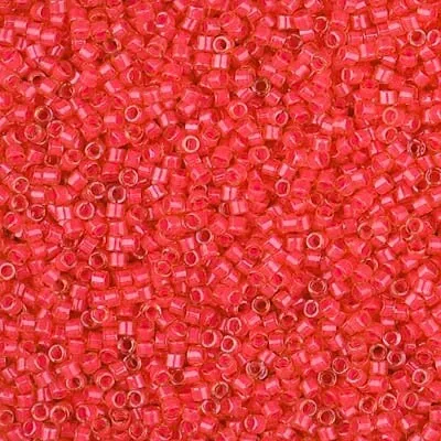 DB 2051, Luminous Poppy Red/Yellow ICL Luster - Miyuki Delica Beads - Size 11 - 5 grams -  - Retail & Wholesale -