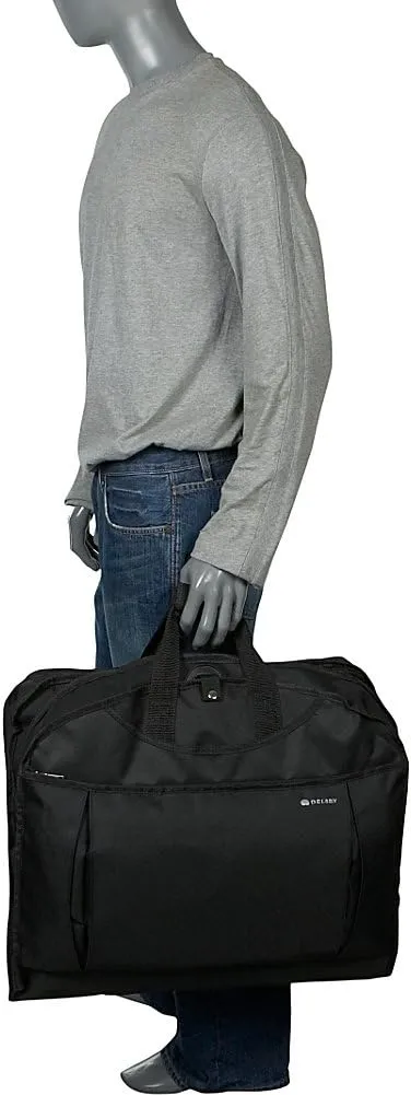 DELSEY PARIS Garment Bags Lightweight Hanging Travel Sleeve, Black, 42 Inch
