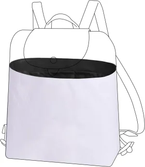 DGAZ Lightweight Purse Organizer Insert for Longchamp LE PLIAGE Backpack Bag,silk and DupontPaper handbag inner for Luxury Bags(Black)