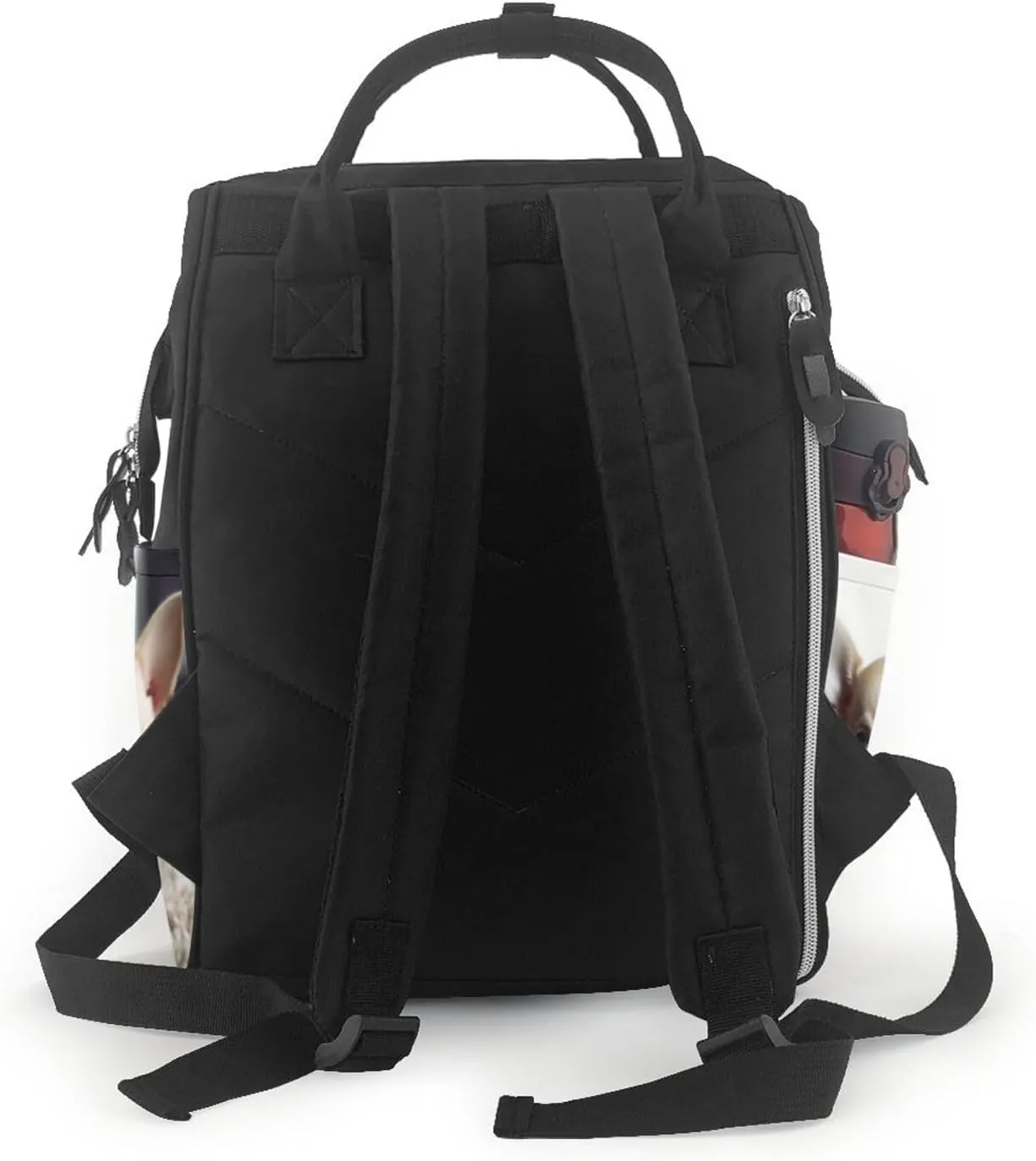 Diaper Bag Nappy Backpack Baby Bag Golden retriever Mummy Backpack Multifunction Changing Bags for Travel, Cute Chihuahua, One Size