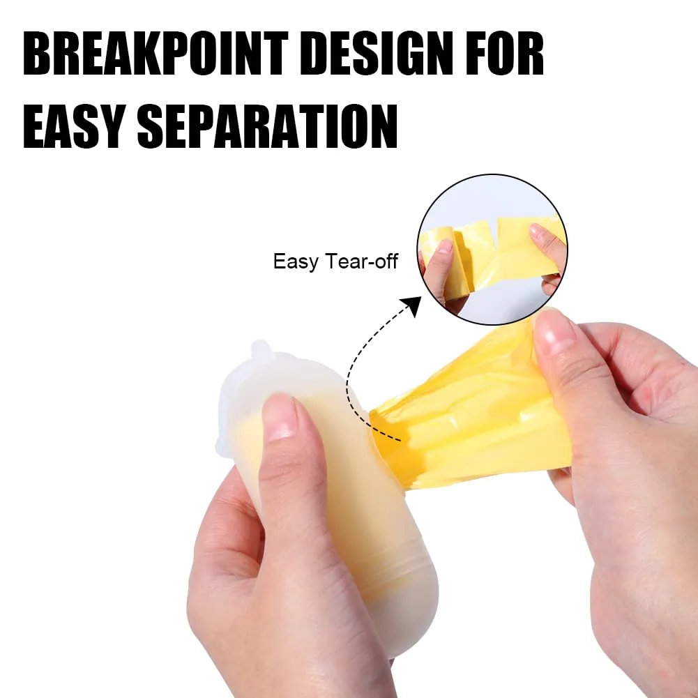 Diaper Disposal Bags - 20 Refill Rolls/300 Pack Baby Poop Bag with Dispenser | Tropical Fruit Scented | Leak Proof & Trash Bags for Diapers | Baby Essentials