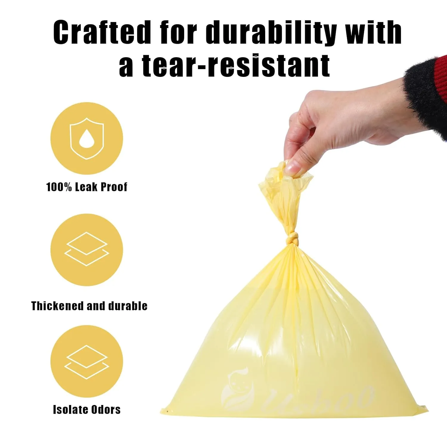 Diaper Disposal Bags - 20 Refill Rolls/300 Pack Baby Poop Bag with Dispenser | Tropical Fruit Scented | Leak Proof & Trash Bags for Diapers | Baby Essentials