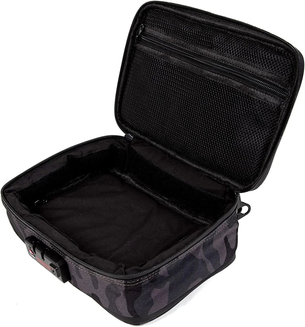 DIME BAGS Goodfella with Lock | Carbon Filter Locking Padded Pod | Activated Carbon Technology and TSA-Approved Combination Lock