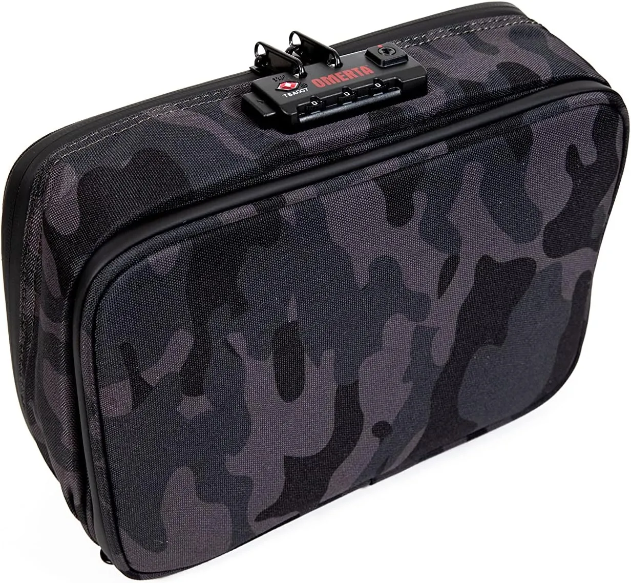 DIME BAGS Goodfella with Lock | Carbon Filter Locking Padded Pod | Activated Carbon Technology and TSA-Approved Combination Lock
