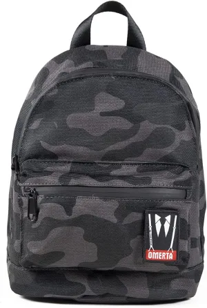 DIME BAGS Mini Molly Casual Backpack | Small Backpack with Activated Carbon Lining (Camo)