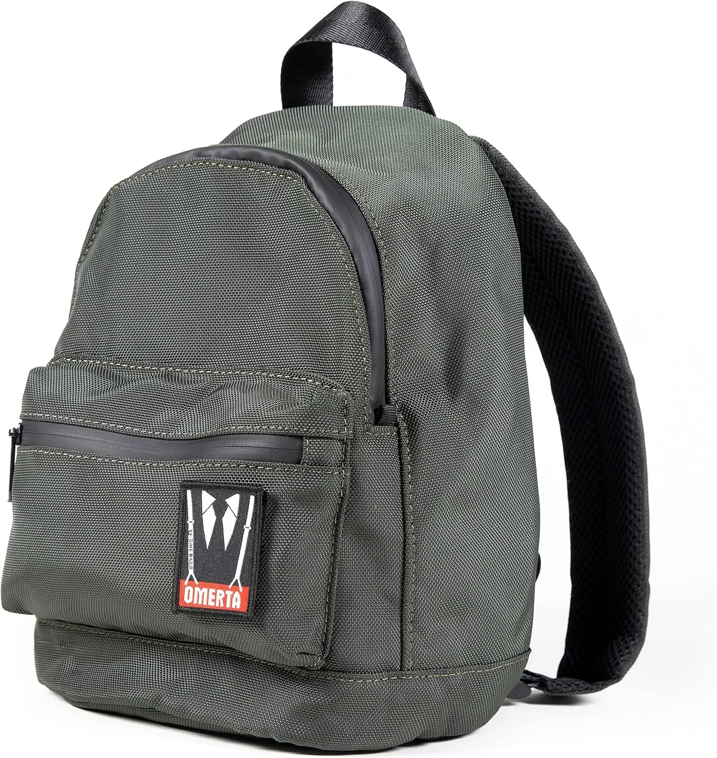 DIME BAGS Mini Molly w/Lock Casual Backpack | Small Backpack with Activated Carbon Lining (Green)