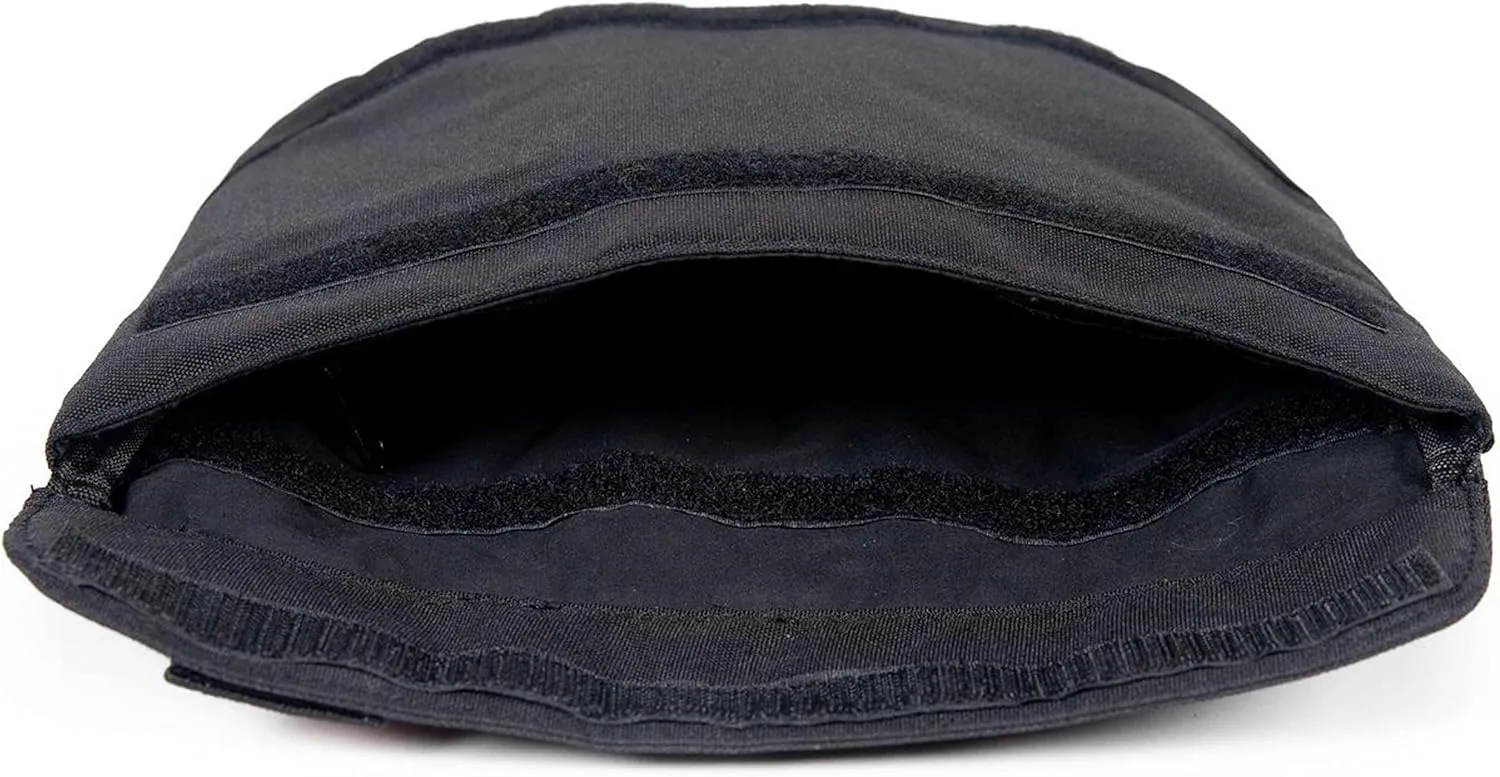 DIME BAGS Spill-proof Collector Carbon Filter Bag | Carbon-Lined Pouch, and Dual Seal (12 Inch, Black)