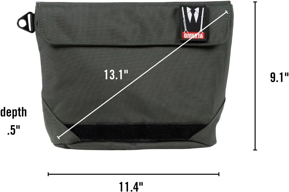 DIME BAGS Spill-proof Collector Carbon Filter Bag | Carbon-Lined Pouch, and Dual Seal (12 Inch, Black)