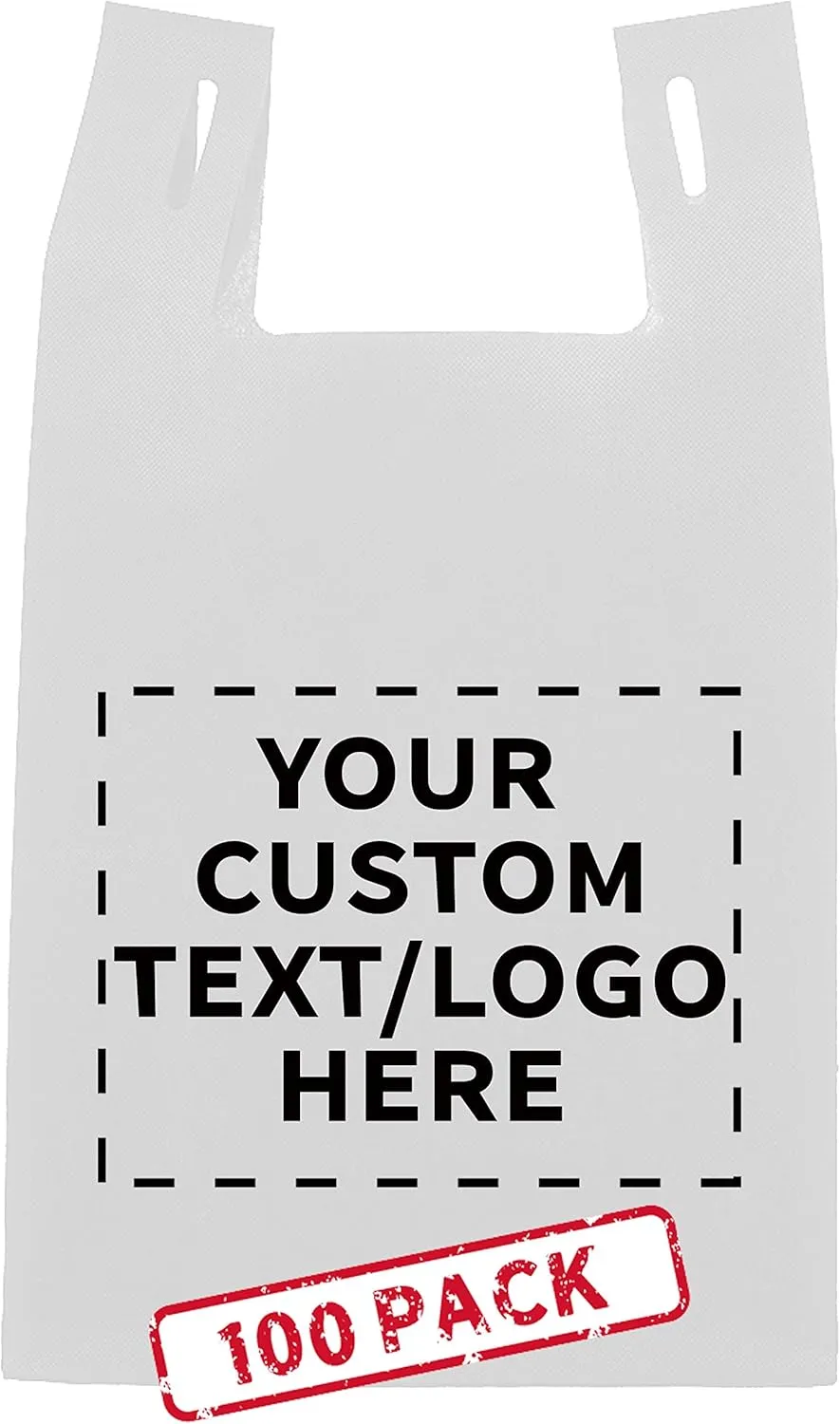DISCOUNT PROMOS Bodega Lightweight Reusable Tote Bags - Tradeshows, Party Favors, Gift Bags